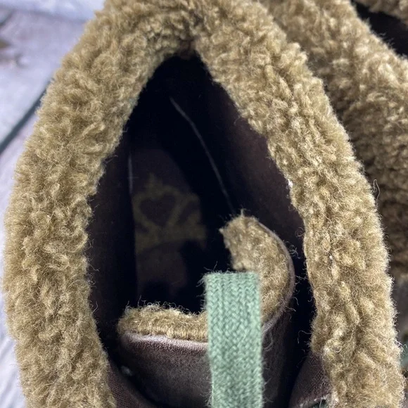 FEEGALICIOUS Brown Lace Up AnkleHigh Heel Bootie - Picture 17 of 17